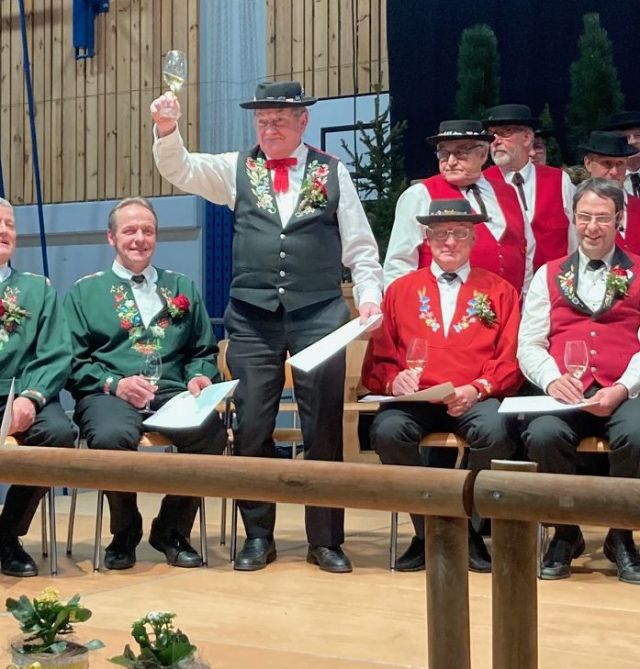Bild von der Ehrung in Bazenheid
